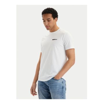 Tricou din bumbac cu logo pe partea din spate