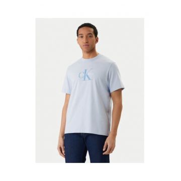 Tricou din bumbac cu logo pe piept