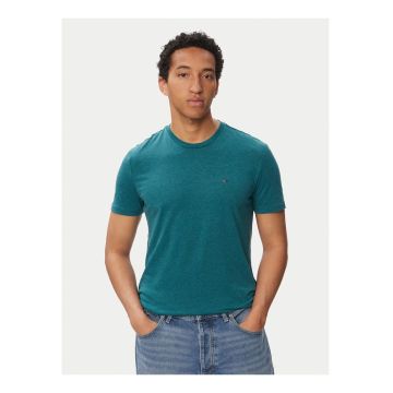 Tricou din bumbac organic cu maneci scurte si model uni