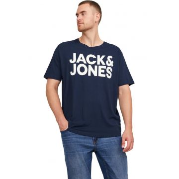 Tricou JACK &JONES Corp Logo SS PLS 62243 - Albastru inchis