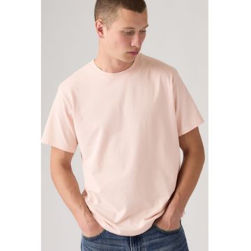 Tricou lejer din bumbac Essential - Piersica