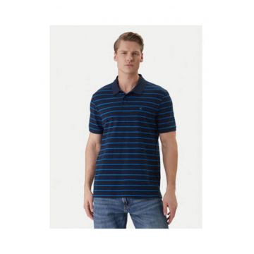 Tricou polo cu model in dungi