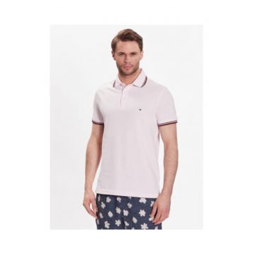 Tricou polo din amestec de bumbac organic -