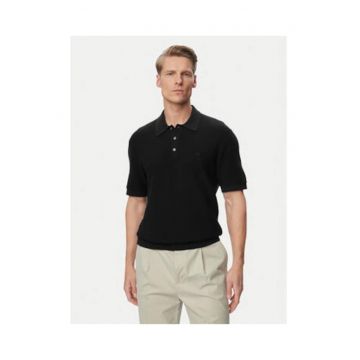 Tricou polo - din bumbac - cu nasturi