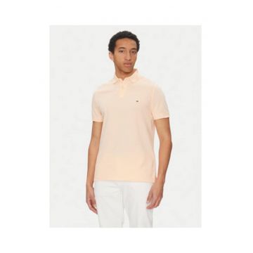 Tricou polo slim fit din amestec de bumbac organic -