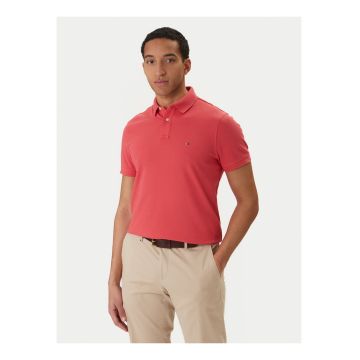 Tricou polo uni din bumbac organic.