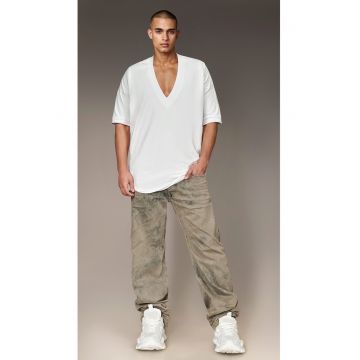 Tricou RADIAL SEAM - T17314 - Alb