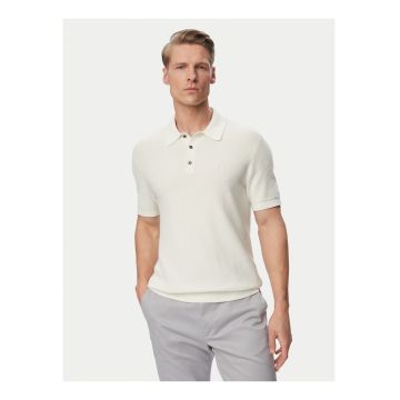 Tricou regular fit - cu guler polo