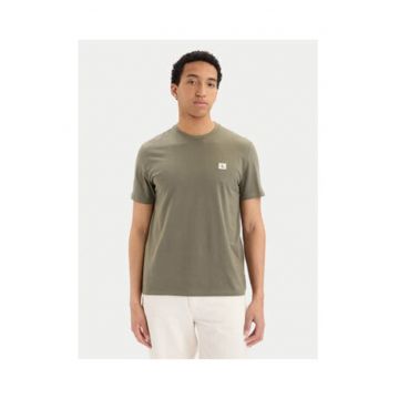 Tricou regular fit din bumbac cu aspect decolorat