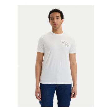 Tricou regular fit din bumbac cu logo pe piept