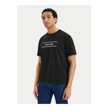 Tricou regular fit din bumbac cu maneci clopot