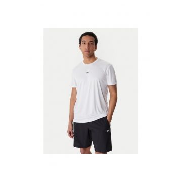 Tricou sport barbati -  poliester - alb