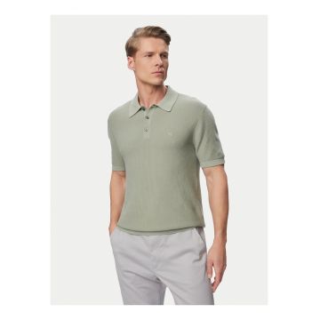 Tricou uni regular fit - cu guler polo
