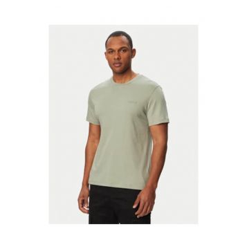 Tricou uni slim fit - de bumbac