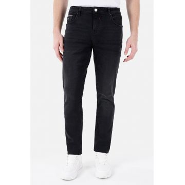 Blugi drepti 044 Karl - Gri antracit