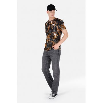 Blugi regular fit David - Gri inchis