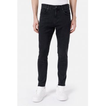 Blugi slim fit 041 Danny - Gri antracit