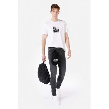 Blugi slim fit - Gri antracit