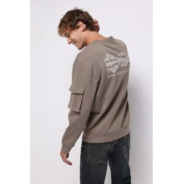 Bluza Barbati Bej Comfort Fit Cl1076476 -
