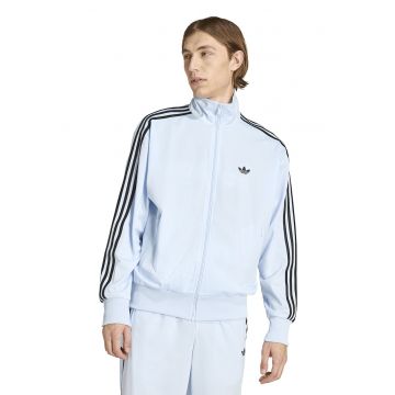 Bluza de trening cu fermoar si guler inalt Firebird - Negru/Albastru pal