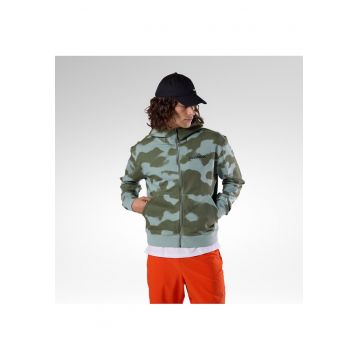 Hanorac barbati  M LOGO FZH - verde - M - Verde