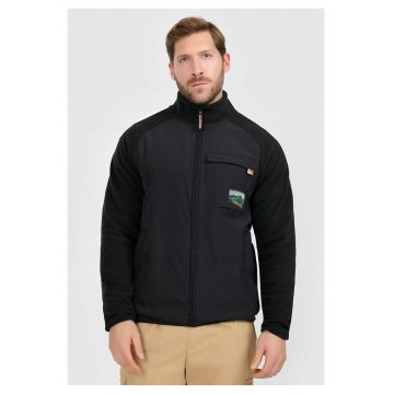 Hanorac barbati  polar - culoare negru - guler