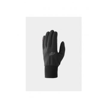 Manusi barbati -  model U140 - softshell - negru - sistem Touch Screen poliester