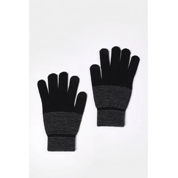 Manusi De Barbati Negru Modern Fit 8684112965529