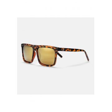 Ochelari de soare dama -  polarizati - protectie UV400 - maro - dimensiuni 52x12x145mm