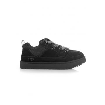 Pantofi barbati  Lo Lowmel - piele naturala - negru - design modern si confort ridicat