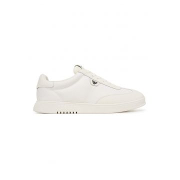 Pantofi sport barbati -  alb - textil