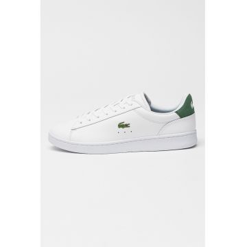 Pantofi sport din piele cu garnitura din piele intoarsa Carnaby Set - Alb