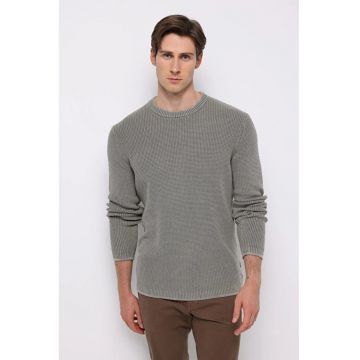 Pulover bărbați  Kaki Regular Fit CL1076731