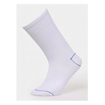 Sosete barbati -  alb - modern fit - bumbac - White