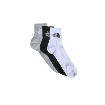 Sosete sport -NF0A882G3OW1 - model sport - cu pereti mici - 3 bucati - multicolor