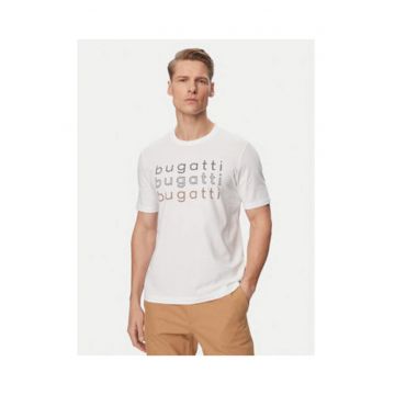Tricou barbati -  alb - bumbac - croiala regulara