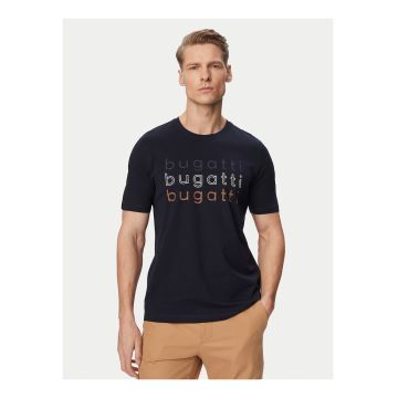 Tricou barbati -  bleumarin - imprimeu grafic - bumbac