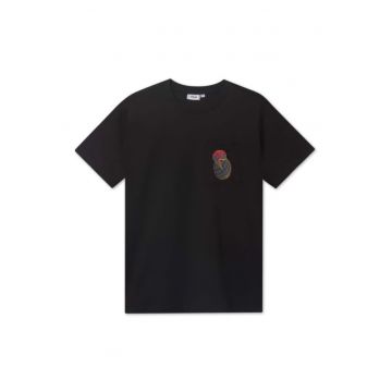 Tricou barbati - Bumbac -  Negru - Negru