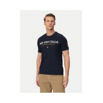Tricou Barbati -  grafic - bleumarin - bumbac