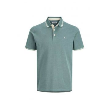 Tricou barbati - Jack Jones - verde - bumbac organic - maneca scurta - regular fit