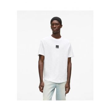 Tricou barbati -  regular fit - alb