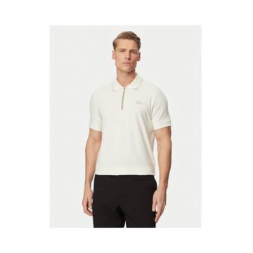 Tricou barbati -  regular fit - maneca scurta - bej - bumbac