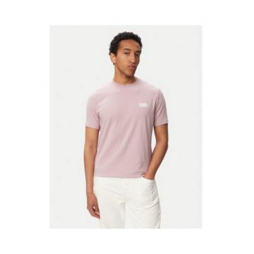 Tricou barbati -  roz - bumbac - regular fit