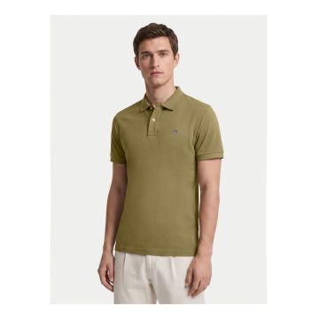 Tricou barbati -  verde - bumbac - maneca scurta