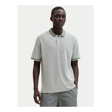 Tricou barbati -  verde - bumbac organic - maneca scurta
