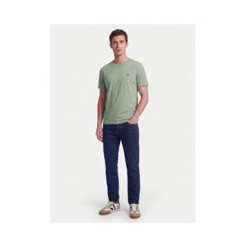 Tricou barbati -  verde - bumbac - regular fit