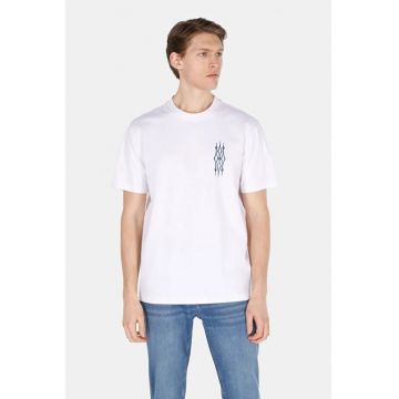 Tricou Cu Maneca Scurta De Barbati Alb Comfort Fit 8684112609072