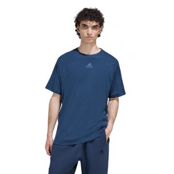 Tricou de bumbac Cutline - Bleumarin