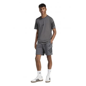 Tricou din bumbac cu 3 dungi Future Icons - Gri