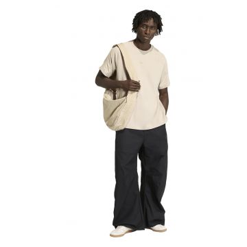 Tricou lejer din bumbac cu maneci raglan Essentials - Bej